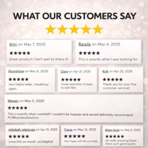 Launch-Ready Fitness Checklist Printable with Full PLR Resell Rights