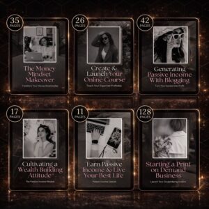 Passive Income eBook Bundle with MRR & PLR Rights | Ready to Resell