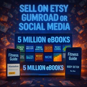 5 Million eBooks Mega Bundle – PLR & MRR Resell Rights | Passive Income Digital Library