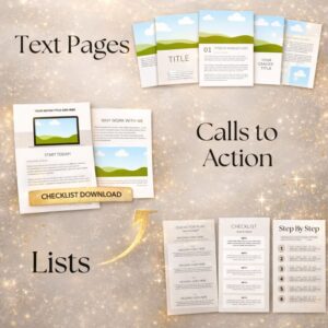 Canva eBook & Course Workbook Template – 250 Pages Editable Book Design | Create Professional eBooks Easily