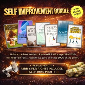750 Self-Improvement eBooks Bundle – Digital Collection with Full Resell Rights