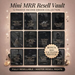Passive Income eBook Bundle | Sell, Resell & Keep 100% Profits (MRR)