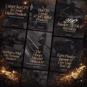 Passive Income eBook Bundle | Sell, Resell & Keep 100% Profits (MRR)