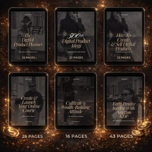 Passive Income eBook Bundle | Sell, Resell & Keep 100% Profits (MRR)