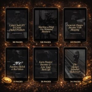 Passive Income eBook Bundle | Sell, Resell & Keep 100% Profits (MRR)