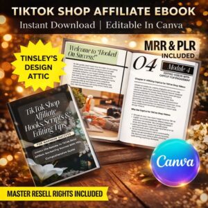 TikTok Shop Affiliate 2025 Guide: Proven Hooks & Scripts with MRR & PLR Rights