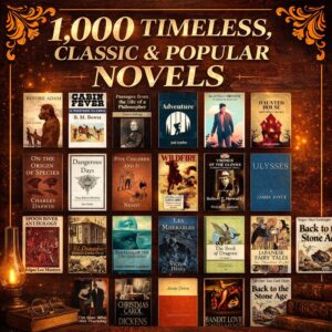1000 Timeless Classic & Famous Novels – Digital Collection with 100% PLR Rights